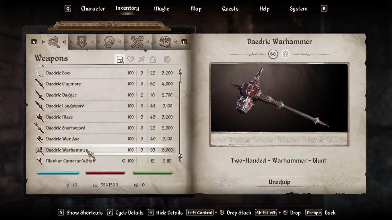 Warhammers (Image via Sportskeeda || Bethesda Softworks)